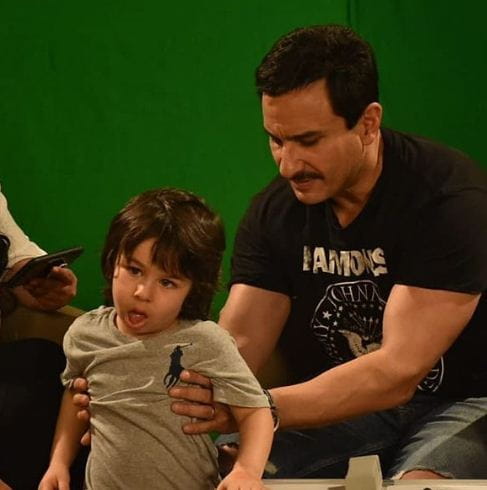 Saif and Taimur Ali Khan