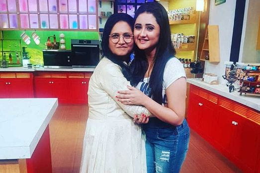 Rashami Desai With Her Mom