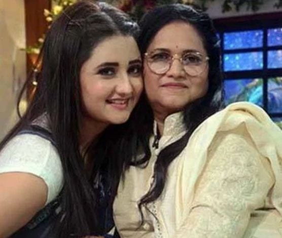 Rashami Desai With Her Mom