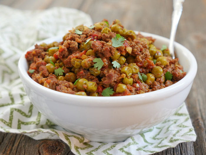 Spicy Keema Matar