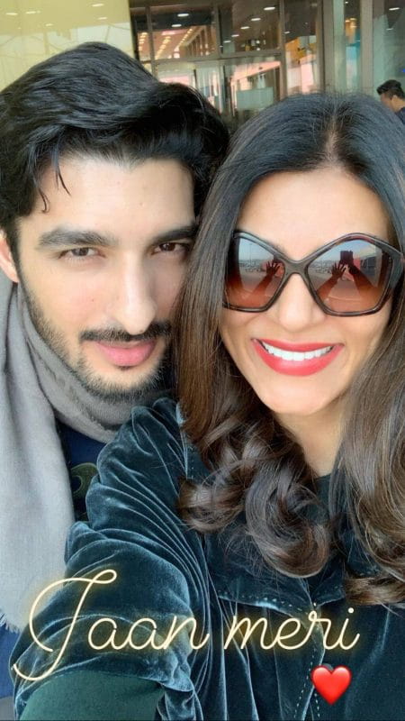 Sushmita Sen With Her Boyfriend