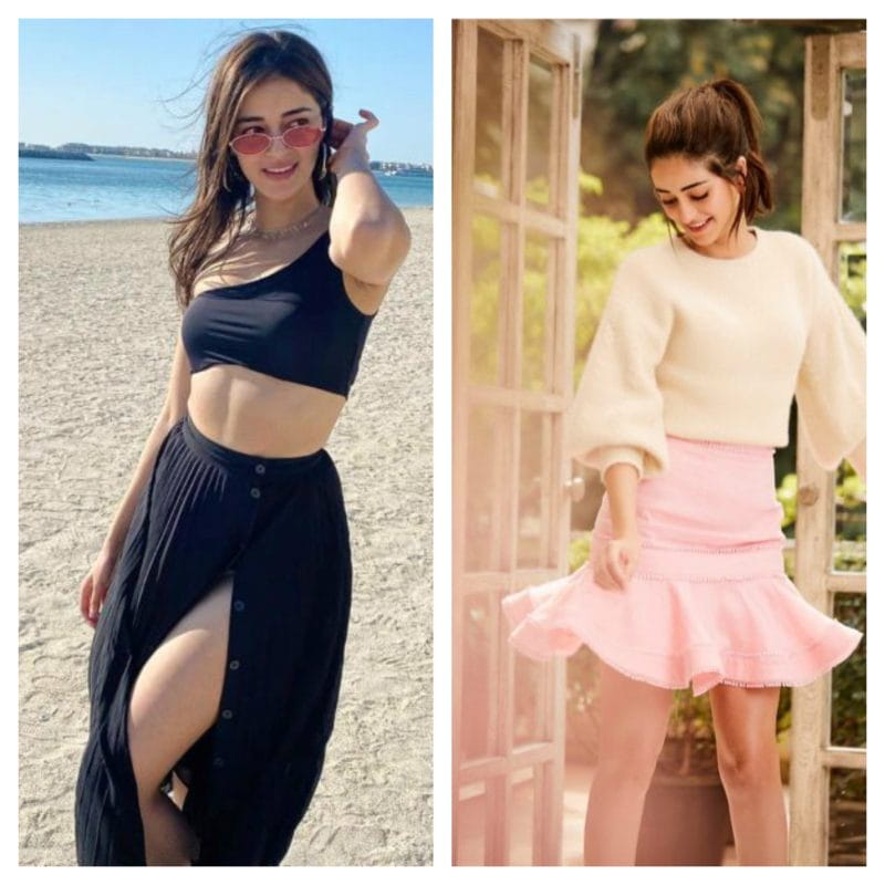 Ananya Pandey's Stylish Skirt Look