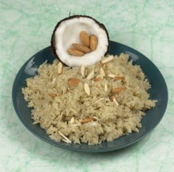 Sweet coconut rice