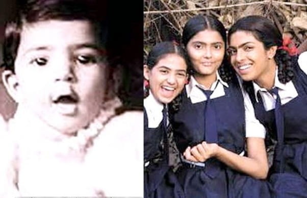 priyanka chopra childhood pics