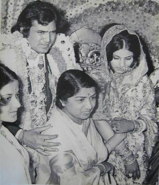 Rajesh Khanna And Anju Mahendru