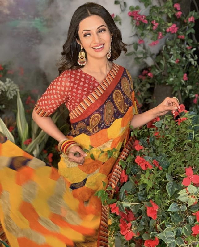 Divyanka Tripathi in saree