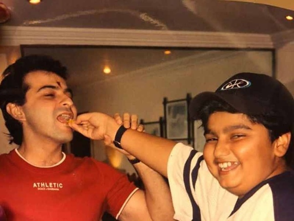 Arjun Kapoor Childhood pic