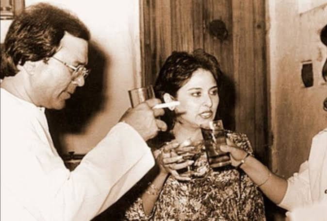 Rajesh Khanna And Anju Mahendru