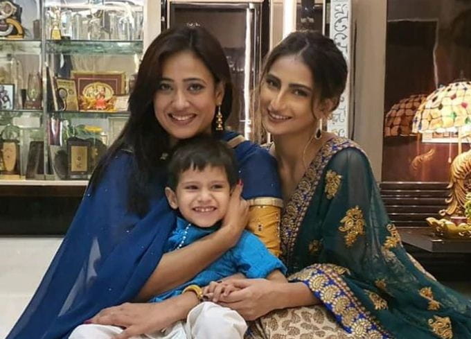 Shweta Tiwari and her daughter