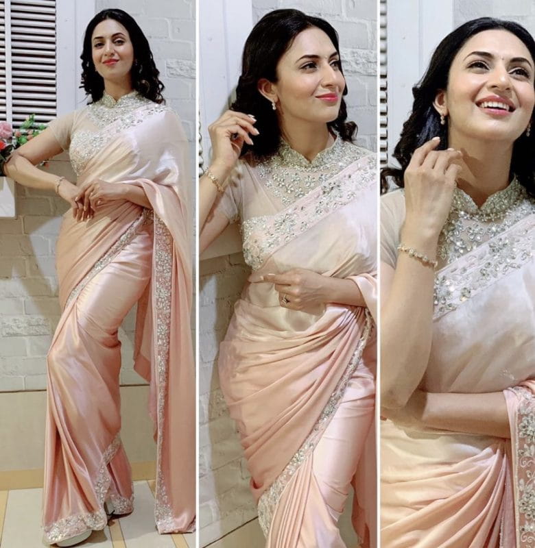 Divyanka Tripathi  in saree