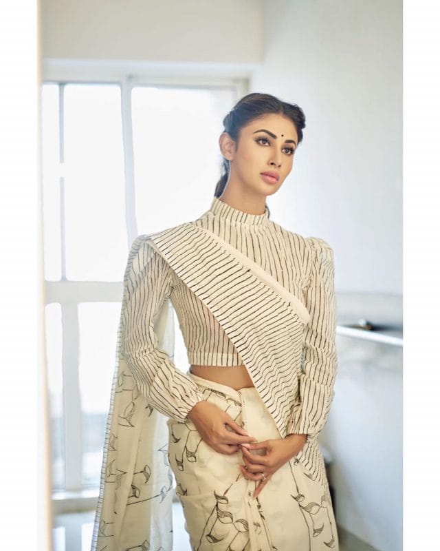 mouni roy blouse design