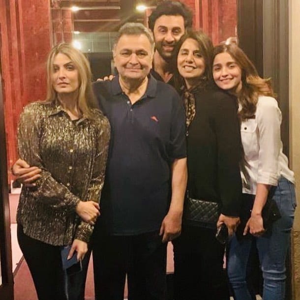 Rishi Kapoor’s Family 