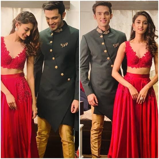 Parth Samthaan Erica Fernandes