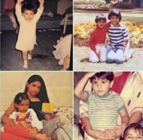 Ranveer Singh childhood pic