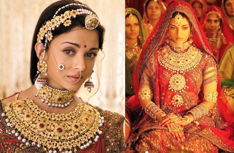 aishwarya rai bridal look