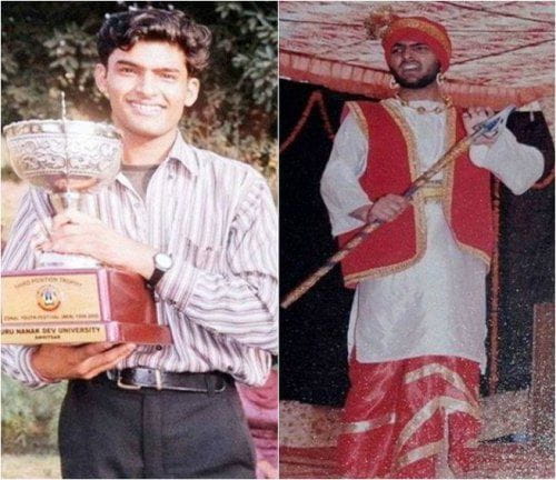 Kapil Sharma young and in punjabi outfit