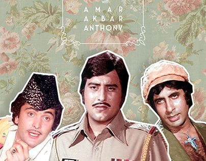 Rishi Kapoor from movie Amar Akbar Anthony