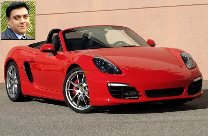 Ram Kapoors luxury car Ferrari