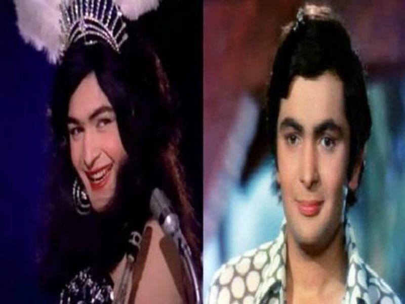 Rishi Kapoor in female role