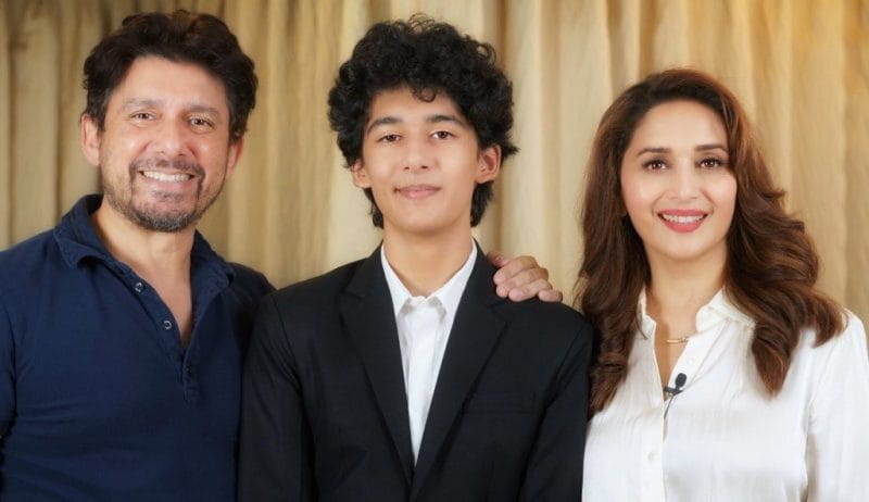 Madhuri Dixit family pic