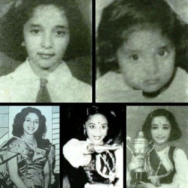 Madhuri Dixit childhood