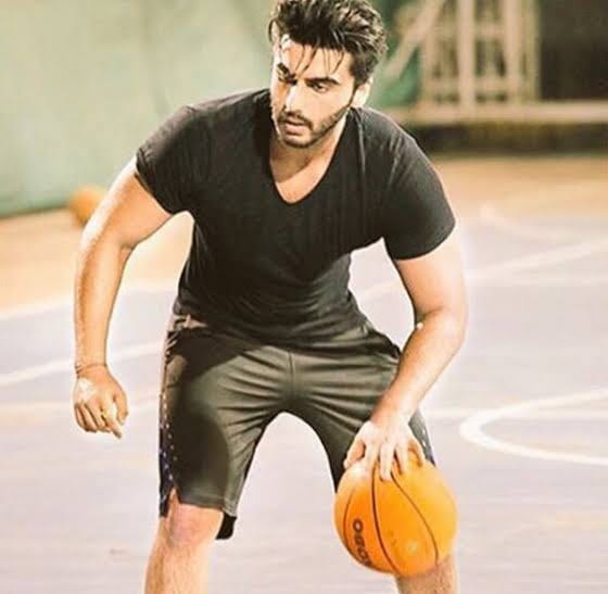 Arjun Kapoor Playing Basketball