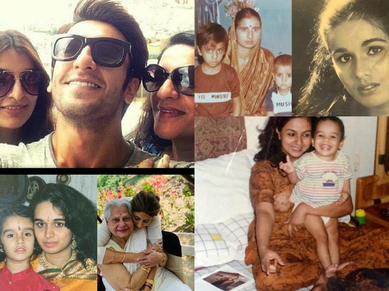 Bollywood Celebrities and Their Mother 