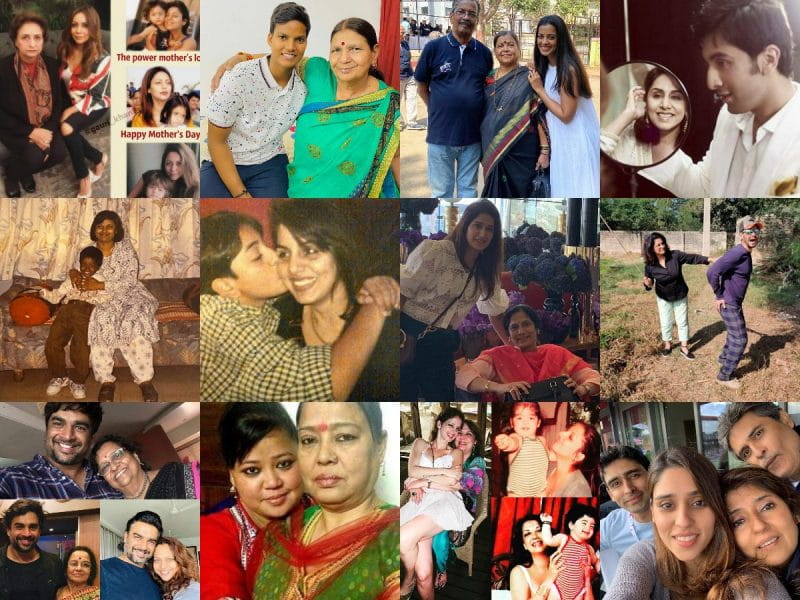 Bollywood Celebrities and Their Mother 