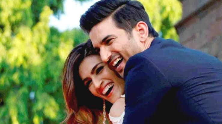 Sushant Singh Rajput And Kirti sanon