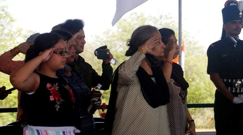 Handwara Martyr Colonel Ashutosh Sharma final salute