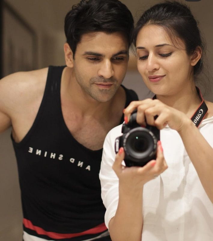 Divyanka TripathiWith Husband Vivek Dahiya cute