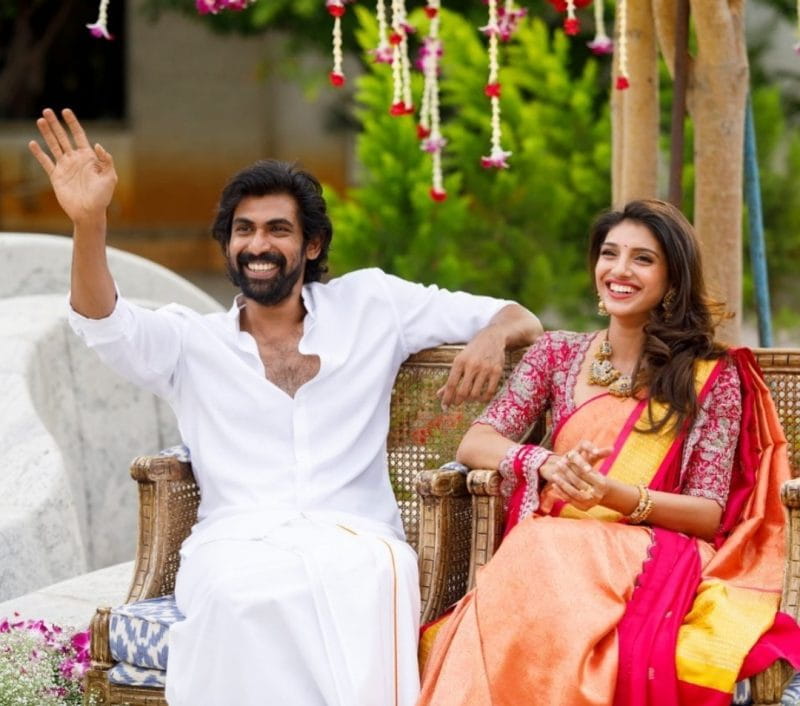 Rana Daggubati And Mihika Bajaj Engagement pics