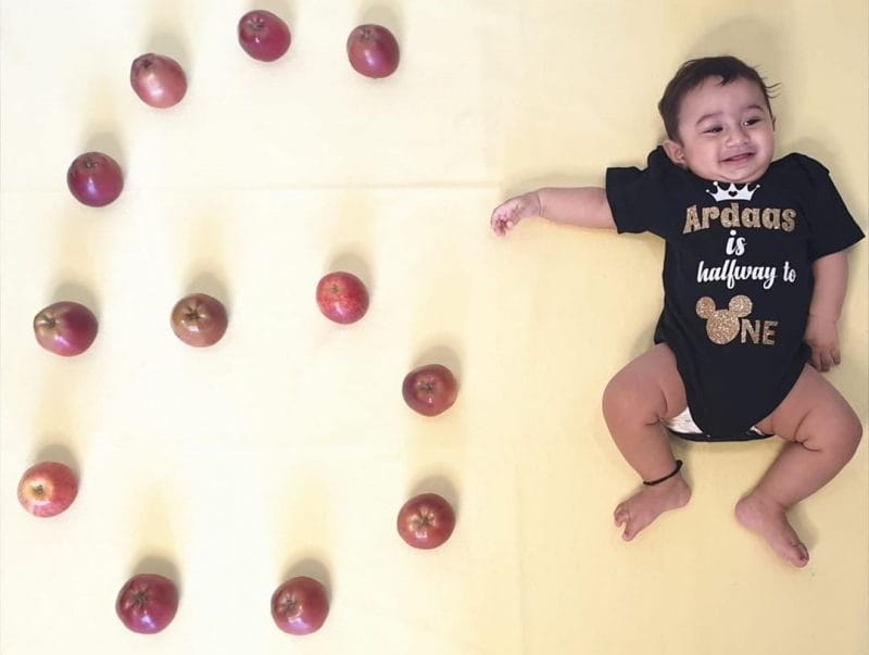 Priya Ahuja son six months birthday