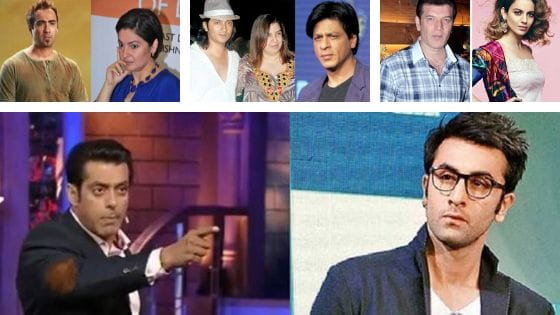 Most Controversial Fights Between Bollywood Stars