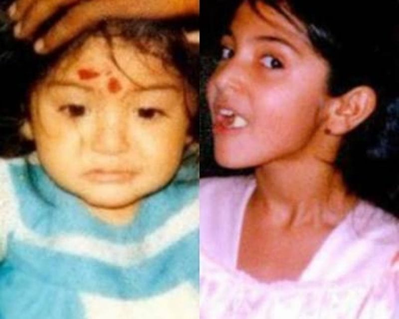 Anushka Sharma childhood