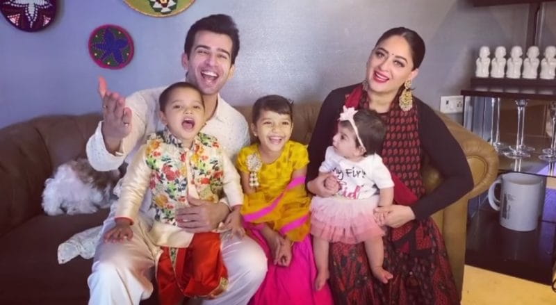 Jay Banushali wishes fans Eid Mubarak with his family