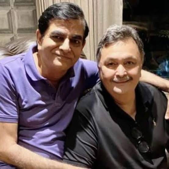 Rishi Kapoor and His Friend Raj Bansal