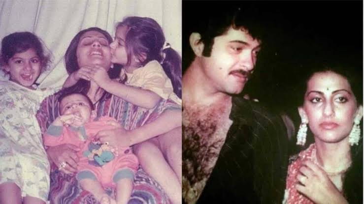 Anil And Sunita Kapoor old pics