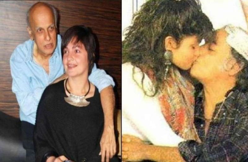 Mahesh Bhatt kissing His Own Daughter Pooja Bhatt