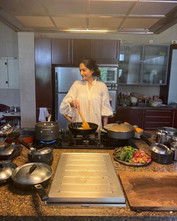 Sonam Kapoor in Her Delhi Home