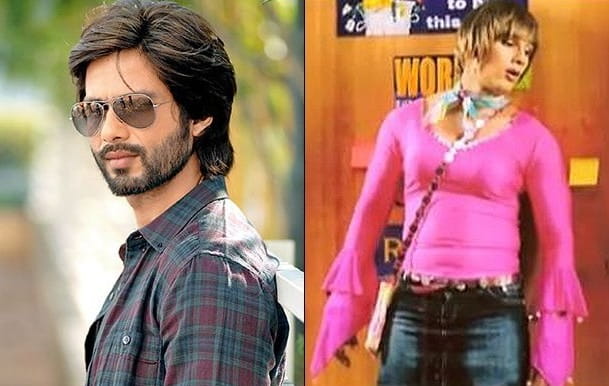 Shahid Kapoor in female role