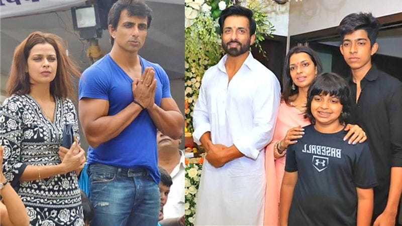 Sonu Sood family pic