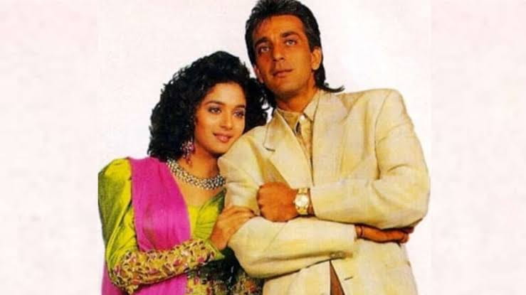 Sanjay Dutt And Madhuri Dixit