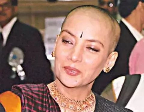 shabana azmi bald look