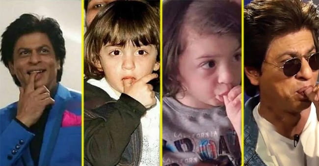 Shahrukh Khan and Abram