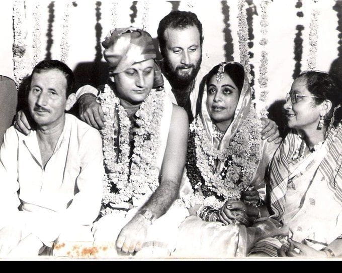 Anupam Kher Kirron Kher marriage pic