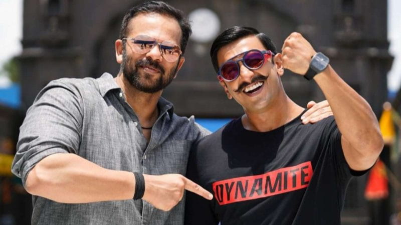 Rohit Shetty and Ranveer Singh
