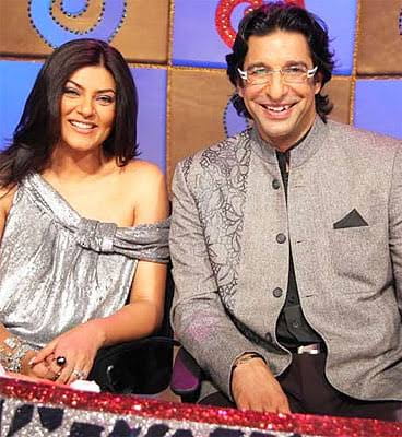 wasim akram and sushmita sen