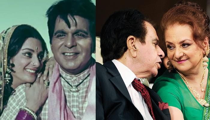 Saira Banu and Dilip Kumar
