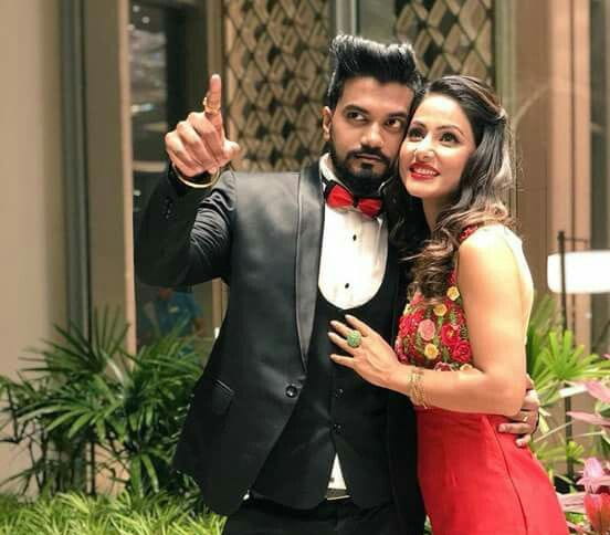 Hina Khan - Rocky Jaiswal